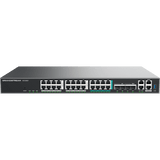 Dispositivo de Convergencia de Redes GCC6021 / Router VPN / Firewall de Próxima Generación / IP PBX / Switch de Red / 4 Puertos Gigabit Ethernet / 1 Puerto SFP+ 10 Gigabit / 1 Puerto 2.5 Gigabit / Gestión en la Nube GDMS / Montaje en