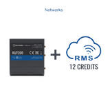 Router Teltonika LTE/4G RUT200 + 12 creditos RMS