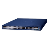 Switch Gestionado Capa 3 / 48 Puertos Gigabit + 6 Puertos 10G SFP+ / Routing IPv4/IPv6 / NMS Integrado / QoS Avanzado / Seguridad Empresarial