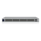 USW-48 — Switch Layer 2 de 48 Puertos GbE + 4 Puertos SFP con Diseño Fanless para Funcionamiento Totalmente Silencioso