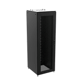 Gabinete de Telecomunicaciones ProLine S1 48 UR Dimensiones 2350 x 800 x 1200 mm Acero color Negro RAL 9005 / Puertas Perforadas / Certificaciones UL-cUL