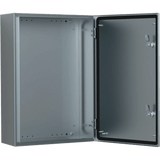 Gabinete de Acero Inoxidable 304L ASR IP66 / 500x500x210 mm (19.7x19.7x8.3 in) / 1 Cerradura / Montaje Placa 2 mm