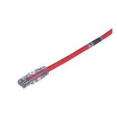 Cable de Parcheo TX6, UTP Cat6, 24 AWG, CM/LSZH, Color Rojo, 1 ft
