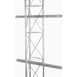Soporte de Torre Universal / 30-80 cm Ancho / 50 kg Carga / 2.95 x 1.57 x 1.18 ft / Acero Inoxidable