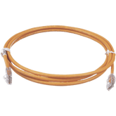 Cable de Parcheo TX6, UTP Cat6, 24 AWG, CM, Color Naranja, 1 Pies