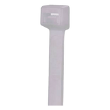 Cincho de Nylon 6.6 Pan-Ty, 206mm largo x 7.6mm ancho, Color Negro, Exterior Resistente a Rayos UV, Paquete de 50pz