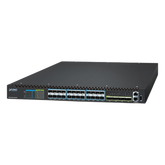 Switch Gestionado Capa 3 Multi-puerto 10G/25G + 2/4-Puerto 100G QSFP28 / 880-1520 Gbps Non-Blocking / Stacking 10 Unidades / Enrutamiento OSPF, BGP, RIP, VRRP / ERPS G.8032 / Slot Para Fuente Redundante AC/DC / Data Center y AI Infrastructure