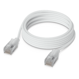 Patchcord UniFi Premium Cat6A de 2 m (6.6 Pies), hasta 10G / Soporta hasta PoE+++ / Conector RJ45 Transparente para Mejores Efectos de Luz Etherlighting