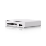 UniFi Switch USW-Pro-XG-8-PoE / Capa 3 / 8 puertos PoE+++ (8 × 10 GbE) + 2 puertos SFP+ / 155 W PoE total