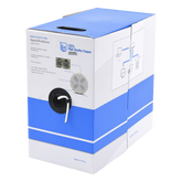 Bobina de Cable UTP Cat5e para Exterior en Color Blanco / 305 Metros (1000 Pies) / Certificada UL / Sin Blindaje