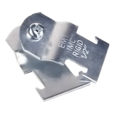Abrazadera Unicanal / 3/4" (19.05 mm) / Acabado Galvanizado / Espesor 1.5 mm / Montaje Múltiple / 60 x 32 mm