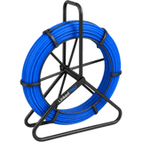 Guía de Jalado de Cables Tipo Cobra / Diámetro de 9mm x 150 metros / Fibra de Vidrio de Gran Resistencia a la Tensión