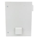 Gabinete de Acero para Exterior / IP55 / IK10 / 400 x 600 x 250 mm / Ventilación Forzada 110 VCA / Carga 25 kg / Placa Trasera 350 x 565 mm