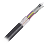 Cable de Fibra Óptica 24 Hilos, OSP (Planta Externa), No Armada (Dieléctrica), MDPE (Polietileno de Media Densidad), Multimodo OM4 50/125 Optimizada, Precio Por Metro