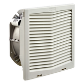 Ventilador Con Filtro de Montaje Lateral HF13, Con Flujo de Aire de 395 CFM, 115 Vca, Color Gris Claro