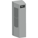 Aire Acondicionado Narrow SpectraCool Interior / 8000 BTU / 115 Vca / 1 Fase / Refrigerante R513A / Acero / Gris Claro RAL 7035 / NEMA 4 / 3R / -40 a 55°C / Montaje Muro Lateral