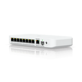 Switch UniFi Flex 2.5G 8 puertos PoE++ / Administrable capa 2 / 8 puertos RJ45 2.5G POE++ / 1 puerto RJ45 10G / 1 puerto SFP+ 10G / Alimentación por POE+++ o fuente NO incluidos