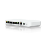 Switch UniFi Flex 2.5G 8 puertos PoE++ / Administrable capa 2 / 8 puertos RJ45 2.5G POE++ / 1 puerto RJ45 10G / 1 puerto SFP+ 10G / Alimentación por POE+++ o fuente NO incluidos