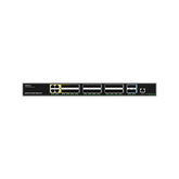 Switch de Agregación Capa 3 / 4 Puertos Gigabit Ethernet / 24 Puertos Gigabit SFP / 4 Puertos 10Gigabit SFP+ / QoS Integrada / Soporte IPv6 e IPv4 / Seguridad Avanzada / Stacking /