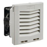 Ventilador con Filtro de Montaje Lateral / Flujo de Aire 35 CFM (59 m³/h) / 115 Vca / IP54 / RAL 7035