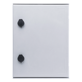 Gabinete de Poliéster / IP65 / 300 x 400 x 200 mm / Carga 30 kg / Placa Trasera Incluida / Cerradura con Llave