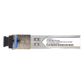 Transceptores Ópticos Bidireccionales SFP (Mini-Gbic) / Monomodo 1310 & 1550 nm / 1.25 Gbps / 1000BASE-BX / Conector SC/UPC Simplex / DDM / Hasta 3 km / 2 Piezas