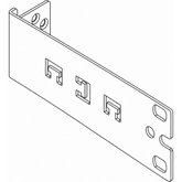 Soporte de Rack 19 Pulgadas para Gateway Guardian / Material Acero / Acabado Negro Gris RAL 9005 / 1U / Paquete de 4 Piezas / Compatibilidad con Guardian Management Gateway