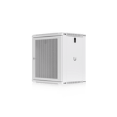 UACC Rack Cabinet 12U (550x 450 mm) - Gabinete Cerrado para Montaje en Pared con Puerta Frontal Perforada, Totalmente Ensamblado con Ventiladores Integrados y Paneles Removibles