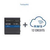 Router Teltonika LTE/4G RUT200 + 12 creditos RMS