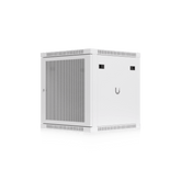 UACC Rack Cabinet 12U (598 x 600 mm) - Gabinete Cerrado para Montaje en Pared con Puerta Frontal Perforada, Totalmente Ensamblado con Ventiladores Integrados y Paneles Removibles