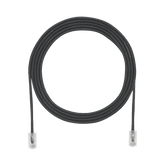 Cable de Parcheo UTP Cat6A, CM/LSZH, Diámetro Reducido (28AWG), Color Negro, 4 ft.