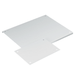 Platina / Placa de Montaje Blanca para Gabinete NEMA de 36 x 36 Pulgadas, Acero Pintado