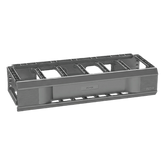 Organizador de Cables Horizontal CableTek, Sencillo (Solo Frontal), Para Rack de 19in, 1 UR