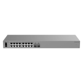 Switch Capa 2 Cloud-Managed / 24 Puertos Gigabit / 2 Puertos 2.5GE SFP / 58 Gbps / ERPS / Sin Ventilador / Gestión Cloud Ruijie / 3 Años Garantía