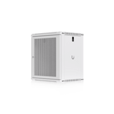 UACC Rack Cabinet 12U (550x 450 mm) - Gabinete Cerrado para Montaje en Pared con Puerta Frontal Perforada, Totalmente Ensamblado con Ventiladores Integrados y Paneles Removibles