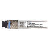Transceptores Ópticos Bidireccionales SFP (Mini-Gbic) / Monomodo 1310 & 1550 nm / 1.25 Gbps / 1000BASE-BX / Conector SC/UPC Simplex / DDM / Hasta 20 km / 2 Piezas