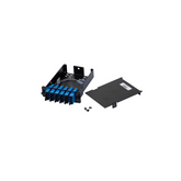 Placa Acopladora de Fibra Óptica FAP, Con 12 Pigtails y 6 Conectores SC Duplex (12 Fibras), Para Fibra Monomodo OS1/OS2, Color Azul