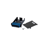 Placa Acopladora de Fibra Óptica FAP, Con 12 Pigtails y 6 Conectores SC Duplex (12 Fibras), Para Fibra Monomodo OS1/OS2, Color Azul