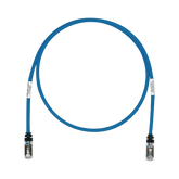 Patch Cord Cat6A, Blindado S/FTP, CM/LS0H, 20 m, Color Azul