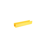 Canaleta FiberRunner™ 4X4, de PVC Rígido, Color Amarillo, 3 m de Largo
