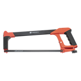 Arco de Segueta / Aluminio Ligero / 12 pulgadas (30.5 cm) / Tensión Ajustable / Mango Ergonómico / Incluye 1 Hoja