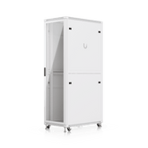 UACC Rack Cabinet 42U (600 × 1000 mm) – Gabinete de Piso Totalmente Ensamblado con Ventiladores Integrados, Paneles Removibles, Ruedas con Seguro y Puerta Frontal de Vidrio Templado