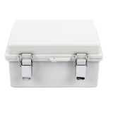 Gabinete de Plástico ABS / IP66 / 170 x 220 x 110 mm / Puerta Sólida / Cierre Inoxidable / Opción Candado