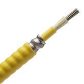 Cable de Fibra Óptica de 12 Hilos, Monomodo OS2, Interior, Armada, Tight Buffered 900um, OFCR (Riser), Precio Por Metro