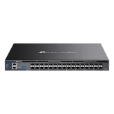 Switch Gestionado L3+ / 26 Puertos 10G SFP+ + 6 Puertos 10G/5G SFP28 / 820 Gbps Capacidad Conmutación / 410 Gbps Ancho Banda / Apilamiento 4 Unidades / Redundancia PSU / Montaje Rack