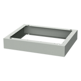 Base de Piso (Zocalo) de Aluminio para Gabinetes ComLine OSP de Medidas 700x600 mm, Color Gris