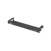 Organizador de Cables Frontal, para Panel de Fibra Óptica HD Flex™, de 1 UR, Color Negro
