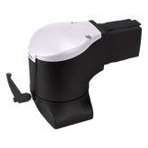 Acoplamiento de Codo con Brida para Montaje de Gabinete HMI, Brazo Syspend 180-Max / Rotación 300° / Capacidad de Carga 180 lb (81.6 kg) / Aluminio Color Negro Jet / Incluye Accesorios
