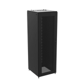 Gabinete de Telecomunicaciones ProLine S1, 600 mm de Ancho, 900 mm de Profundidad, 24 UR, Color Negro