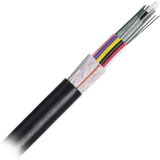 Cable de Fibra Óptica 12 Hilos, OSP (Planta Externa), No Armada (Dieléctrica), MDPE (Polietileno de Media Densidad), Multimodo OM3 50/125 Optimizada, Precio Por Metro